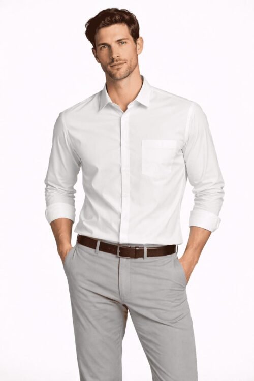 PLAIN WHITE SHIRT