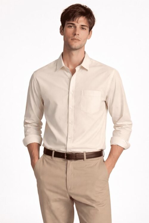 LIGHT BEIGE SHIRT